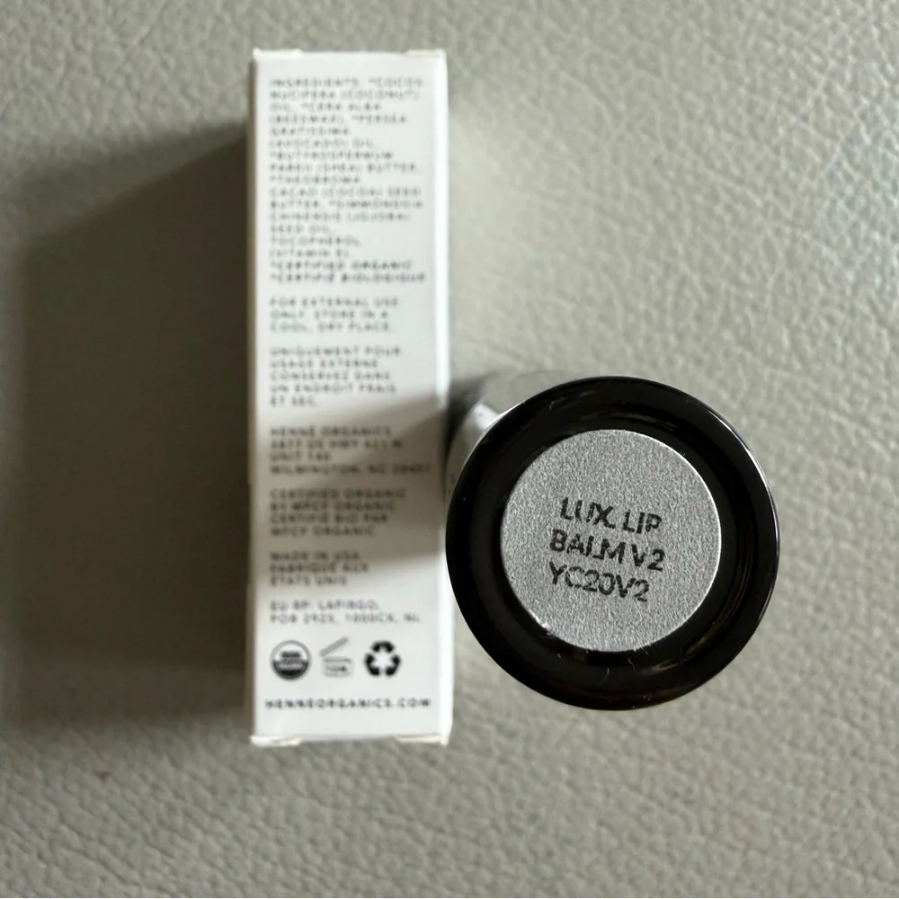 HENNE ORGANICS - Luxury Lip Balm | Lipstick Balm | NEW